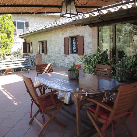 Apartamento "La Casa Di Maria Luce" Con Terrazza Panoramica Gaiole in Chianti Exterior foto