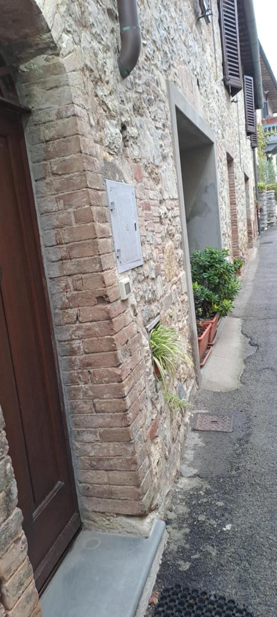 Apartamento "La Casa Di Maria Luce" Con Terrazza Panoramica Gaiole in Chianti Exterior foto