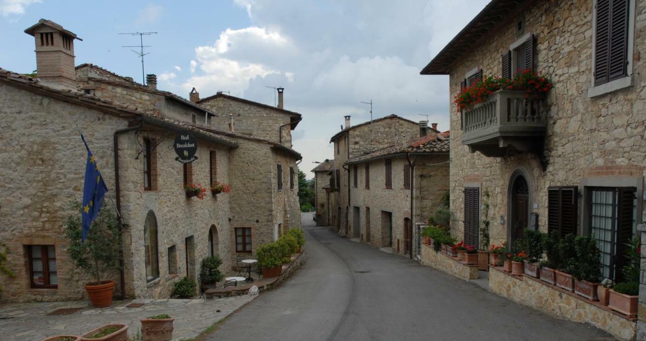 Apartamento "La Casa Di Maria Luce" Con Terrazza Panoramica Gaiole in Chianti Exterior foto
