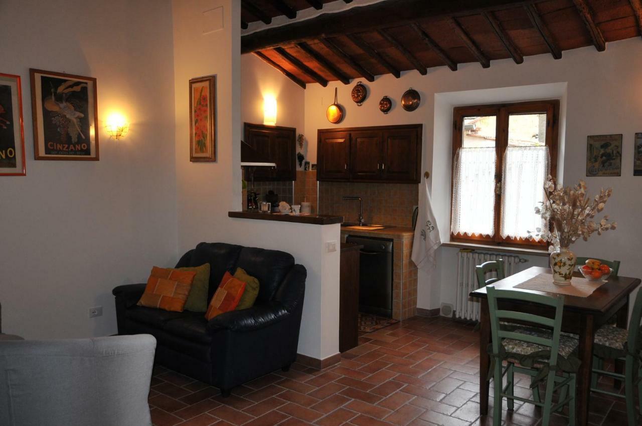 Apartamento "La Casa Di Maria Luce" Con Terrazza Panoramica Gaiole in Chianti Exterior foto