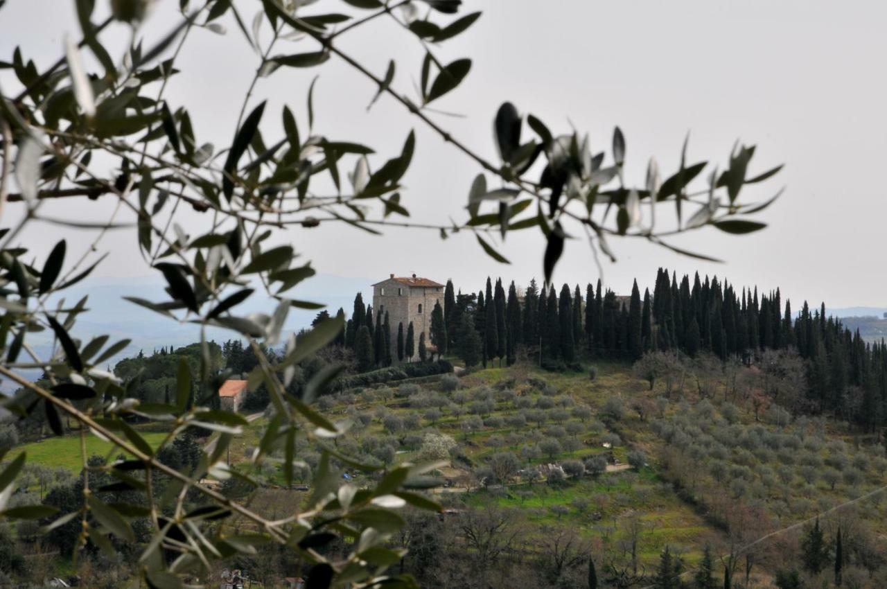 Apartamento "La Casa Di Maria Luce" Con Terrazza Panoramica Gaiole in Chianti Exterior foto