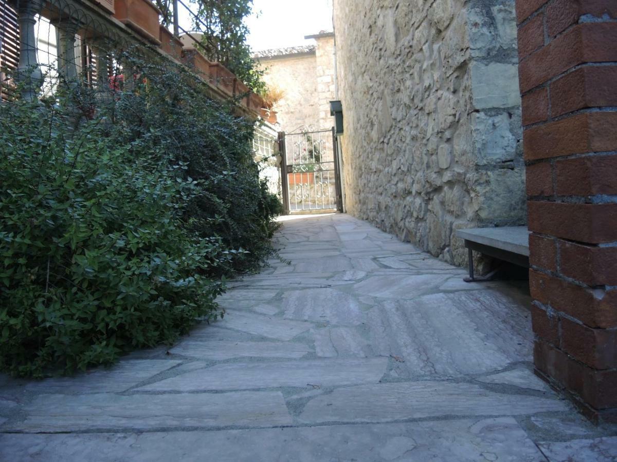 Apartamento "La Casa Di Maria Luce" Con Terrazza Panoramica Gaiole in Chianti Exterior foto